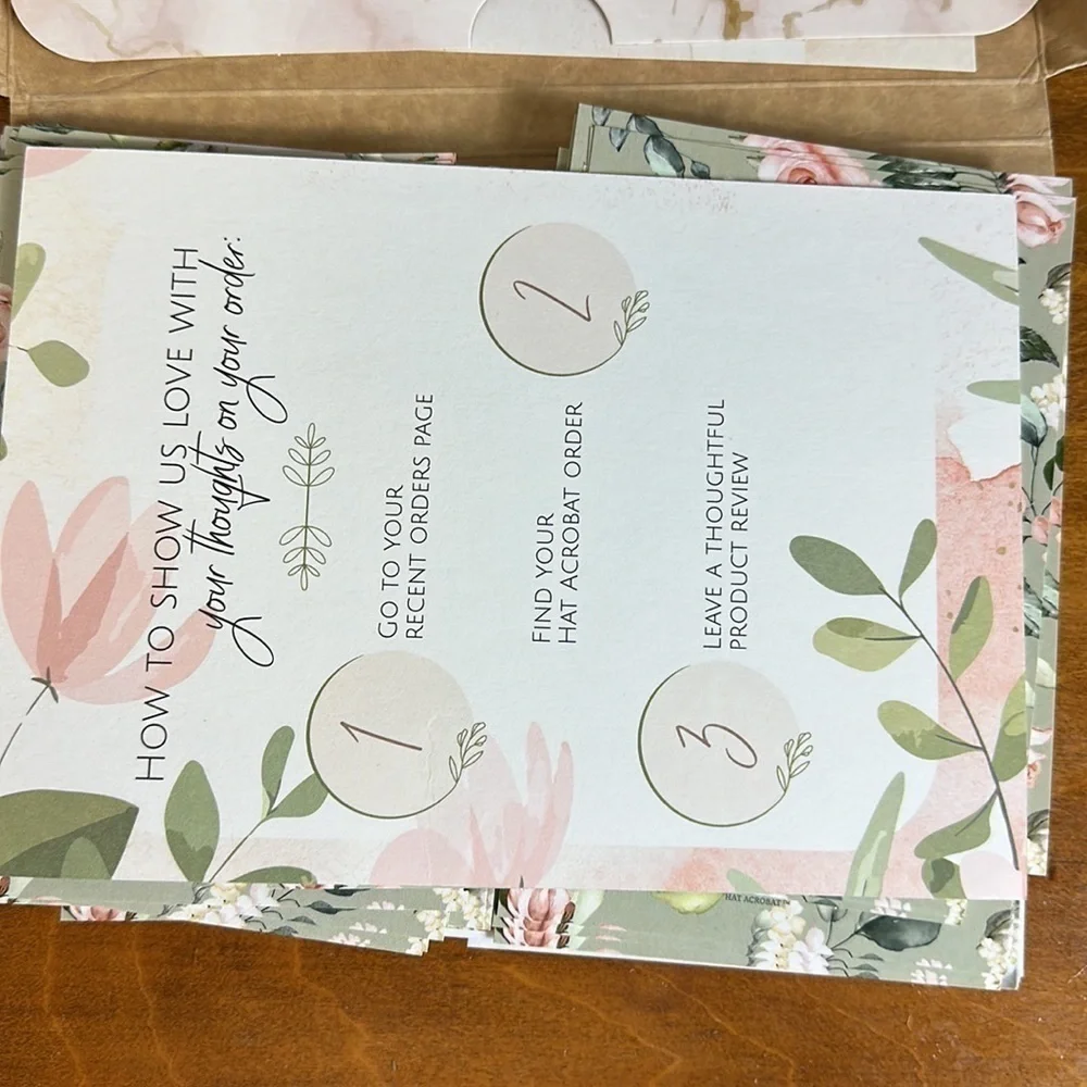 At acrobat cards &invitations. Comes with 25 of each cards.